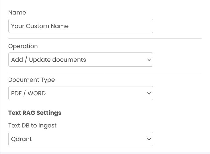 PDF/WORD document processing configuration (Part 1)